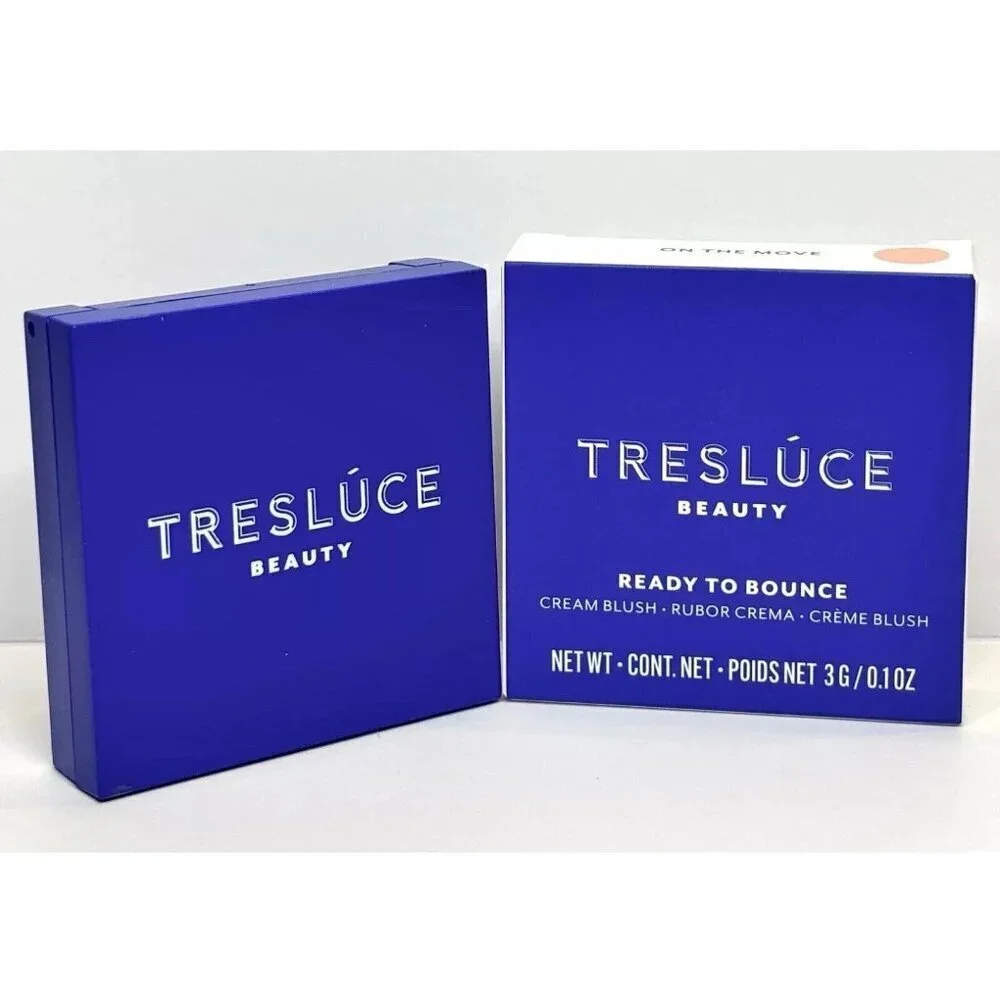 Tresluce On The Move Cream Blush Beauty Ready to Bounce Matte Peach 3G. NewInBox